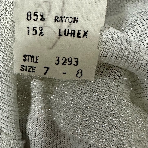 NWT 1960s Sophisticated Miss by Solo made in San Francisco sparkling dress SZ7/8 - Picture 11 of 12